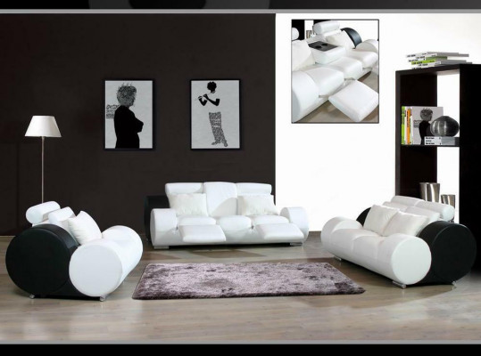 Sofagarnitur 3+2 Sitzer Sofa Sitz Couch Polster Garnitur Moderne Couchen