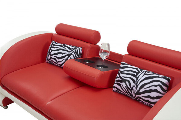 Design Couchen Sofas Polster 32 Sitzer Set Sofagarnitur Sofa Leder Garnituren