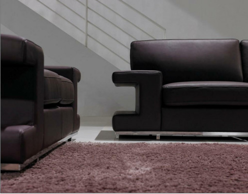 Sofa Couch Polster 2 Sitzer Leder Sofas Couchen Sitz Garnituren Design