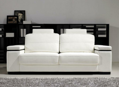 Sofa 2 Sitzer Design Moderne Sofas Stoff Polster Sitz Zweisitzer Leder Neu