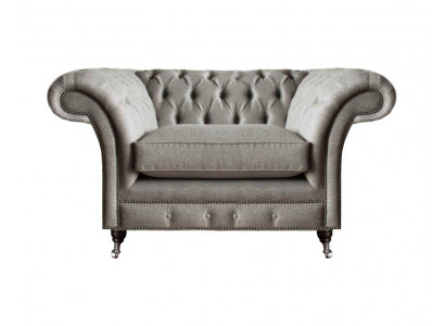 Wohnzimmer Sessel Neu Luxus Möbel Polster Sitz Chesterfield Textil Möbel