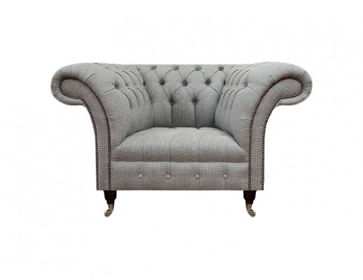 Wohnzimmer Sessel Chesterfield Modern Design Möbel Polster Sitz Einrichtung