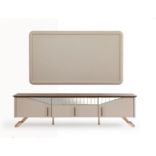Modernes Lowboard TV-Ständer Designer Sideboard Edle Wohnwand