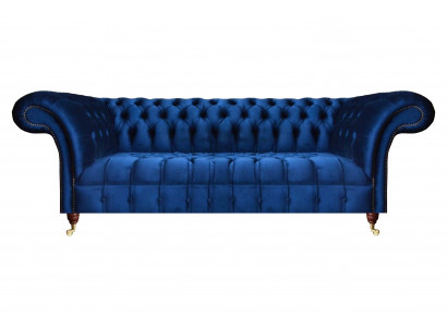 Neu Modern Zweisitzer Sofa Couch Wohnzimmer Chesterfield Polstermöbel