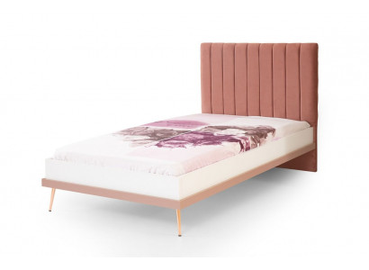 Exklusives Rosa Kinderbett Designer Holzbett Schlafzimmer Jugendbett