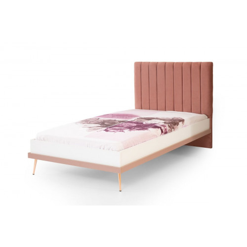 Exklusives Rosa Kinderbett Designer Holzbett Schlafzimmer Jugendbett