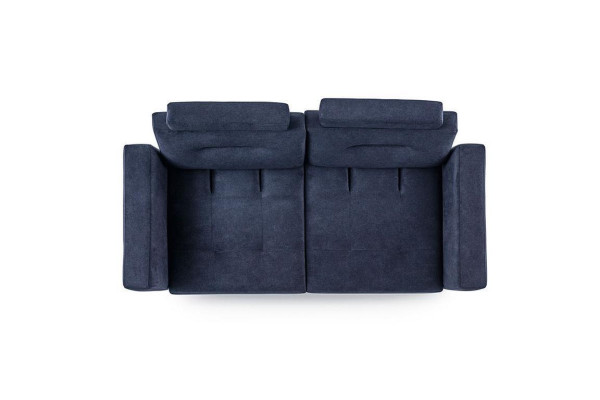  3-Sitzer Grau Modern Design Luxus Stoffsofa Wohnzimmer Dreisitzer Sofa