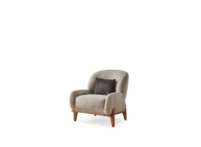 Designer Wohnzimmer Besteht aus Set 3-Sitzer Sofa und Sessel 2tlg. neu