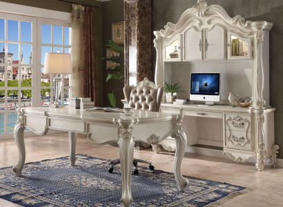 Büro Schreibtisch + Sessel Tisch Holztisch Stuhl 3tlg. Set Computertisch
