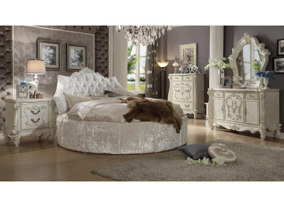 Bett 2x Nachttisch 3 tlg. Schlafzimmer Set Betten neu Luxus Chesterfield
