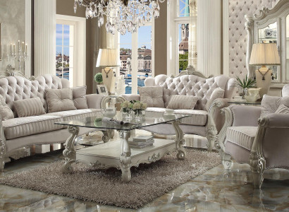 Sofagarnitur Couch Polster Klassik 3+1+1 Sitzer Set Design Sofas Polster