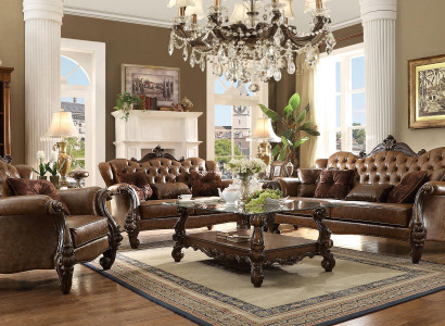Sofagarnitur 3+2+1 Sitzer Sofa Couch Polster Garnitur Couchen Leder