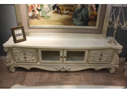 Sideboard TV Lowboard RTV Schrank Tisch Wohnzimmer Holz Deko Klassisch