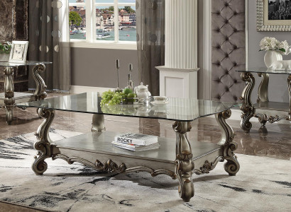Edler Designer Couchtisch Beistelltisch Sofa Deko Wohnzimmer Tisch Barock