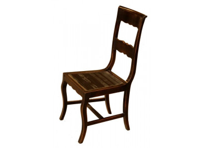 Designer Holz Stuhl in Esszimmer Luxus Möbel Braun Farbe Neu