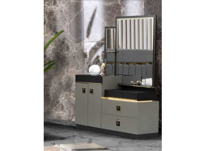 Schminktisch mit Spiegel Konsole Kommoden Holz Modern Schlafzimmer