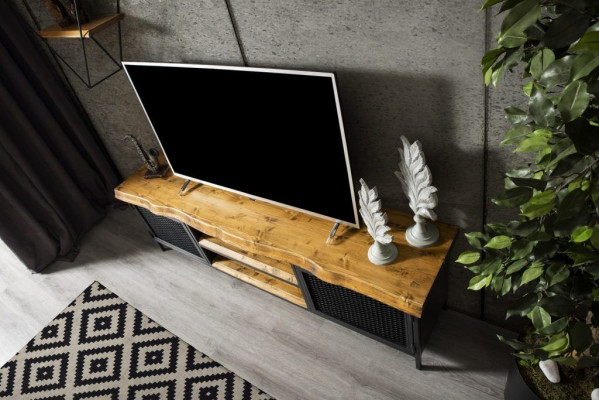 Pionierzeit Möbel Schrank Sideboard Holz rtv Lowboard Regal 3tlg. Set