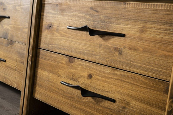 Wohnwand Luxus Schrankwand Schrank Möbel Wohnzimmer rtv sideboard Holz 