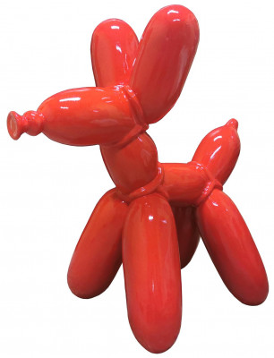 Dekoration Designer Figur Statue Moderne Figuren Hundeballon Garten Skulpturen