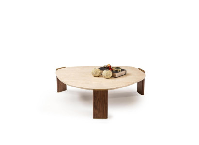 Sofatisch Couchtisch Holztisch Tisch Braun Holz Kaffeetisch Wohnzimmer
