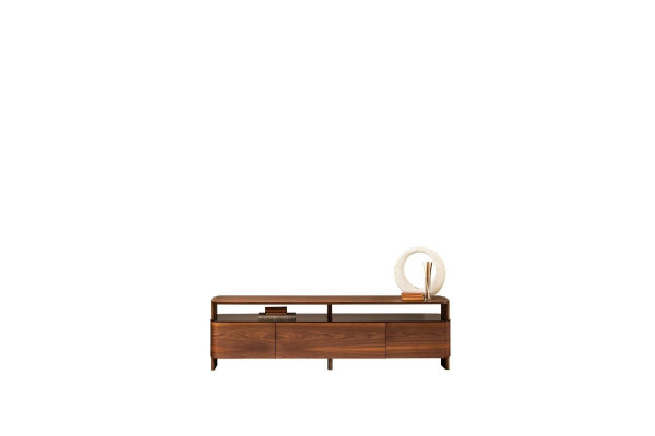 Sideboard TV Ständer RTV Lowboard Braun Tisch Wohnzimmer Design Holz