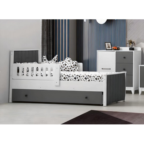 Kinderbett Bett Kinderzimmer Kinderzimmermöbel Bettrahmen Weiße Holz