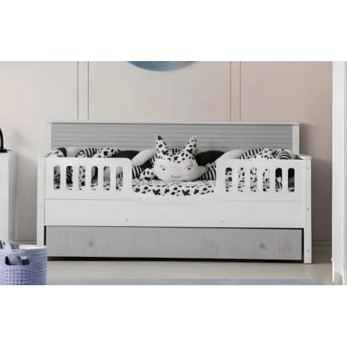 Stilvolles Kinderbett: Komfort für kleine Träumer Luxuriös Grau Farbe