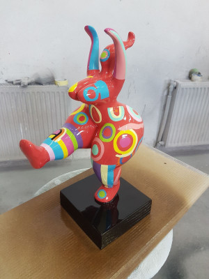 Wohn Deko Skulpturen Abstraktes Women Design Statuen Figuren Figur Dekoration