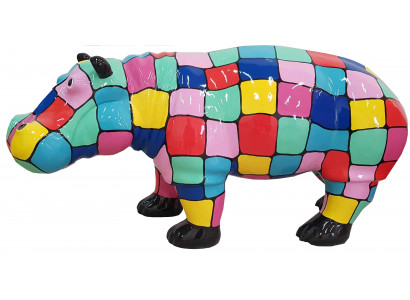 Designer Abstrakte Figur Moderne Figuren Dekoration Nilpferd Garten Skulpturen