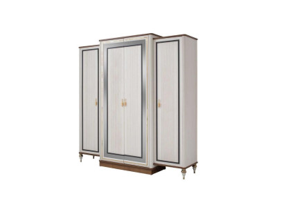 Schlafzimmerschrank Kleiderschrank Kinderschrank Schrank Holz Beige