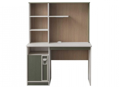 Schreibtisch Regale Computertisch Holz Grau Kinderzimmer Tisch Kinder