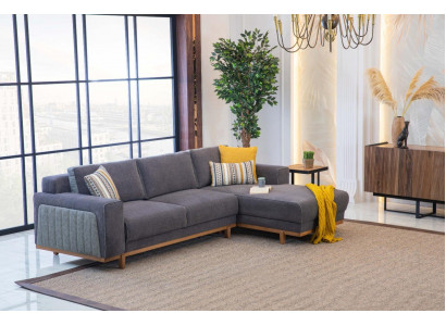 Luxus Ecksofa L-Form für Wonzimmer Modernen Designen Neu und Hochwertig Möbel