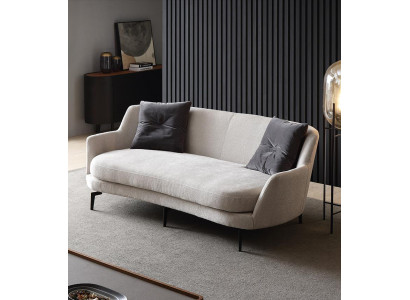 Design Zweisitzer Möbel 2 Sitzer Sofa Couch Polster Lounge Club Couchen Sofas
