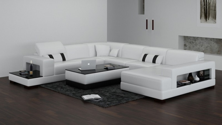 Luxus Couchen Leder Neu Sofa Sitz Eck Garnitur Polster Ecke Couch Design Couch