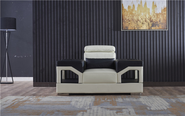 Garnitur Polster Ecke + Sessel Couch Design Couch Couchen Leder Sofa Sitz Eck