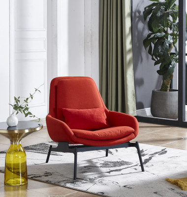 Luxus Stuhl Polster Cocktail Relax Lounge Club Stühle Möbel Design Sessel Rot