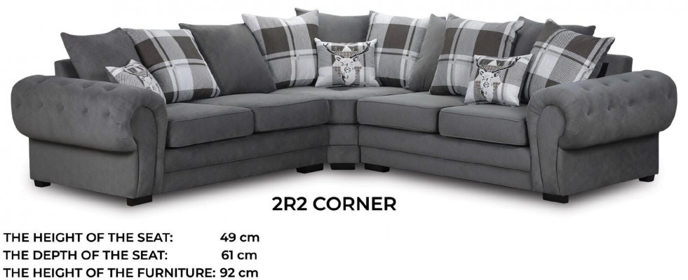 Stoffsofa Luxus Stoff Eckgarnitur Wohnzimmer Ecksofa Sofas L-Form Sofa Ecke