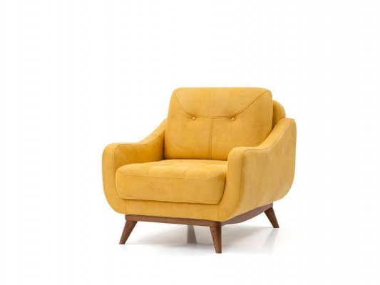 Wohnzimmer Sessel Gelber Einsitzer Luxus Textilsessel Moderne Einrichtung