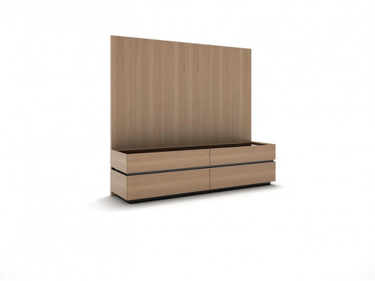 Wohnwand Wohnzimmer TV-Ständer Komplett Wandschrank TV Rahmen Holzmöbel