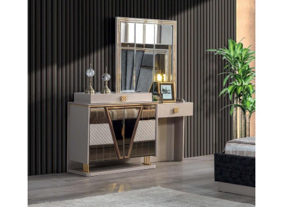 Modern Schminktisch luxus Möbel Spiegel Neu Einrichtung Schlafzimmer