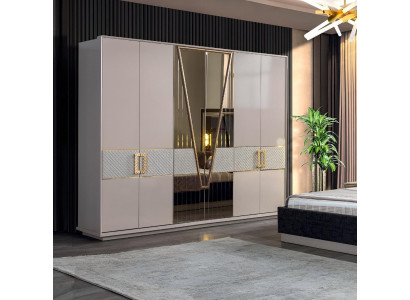 Schlafzimmer Kleiderschrank Moderne Möbel luxus Neu Einrichtung Design