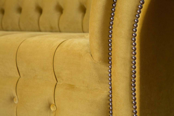 Sofagarnitur 3+2 Sitzer Set Design Sofas Polster Couchen Chesterfield