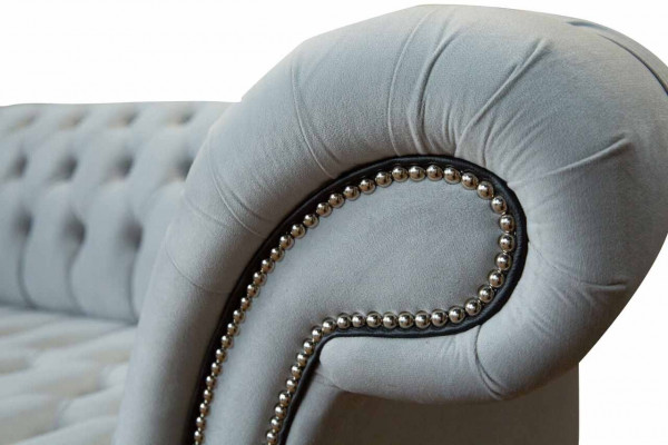 Chesterfield Sofagarnitur Design Luxus Polster Sofa Couch Sitz Garnitur