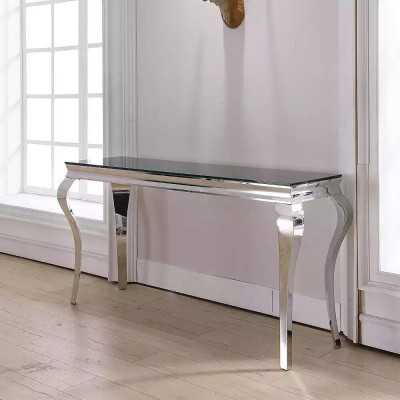 Metall Sideboard Edelstahl Konsolentische Sideboard Luxus Eichrichtung Möbel