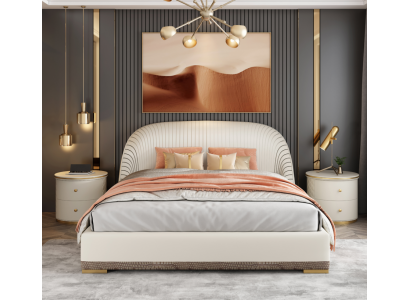 Luxus Doppelbett Betten Schlafzimmer Möbel Design Hotel Einrichtung