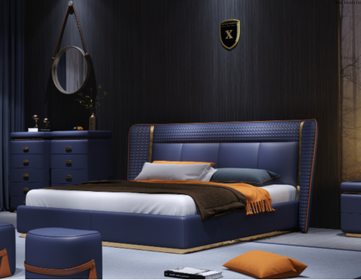 Luxus Schlafzimmer Bett Polster Design Luxus Doppel Betten Hotel Möbel