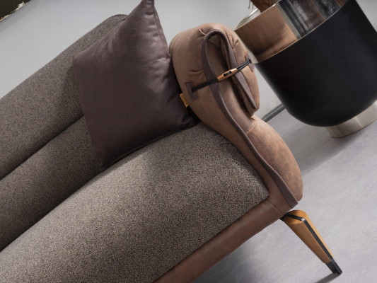 Polstermöbel Textil Wohnzimmer Set 3tlg Sofa Zweisitzer Sessel Neu Einrichtung