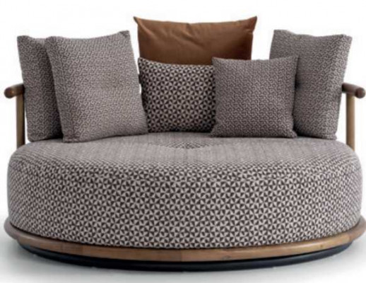 Designen Sofa für Wohnzimmer Modernen mit Luxus Möbel Sitzpolster Rundsofa