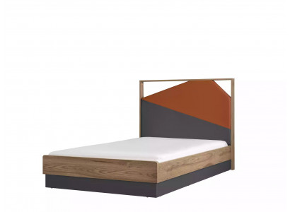 Kinderbett Bett 120 cm Bettgestelle Kinderzimmer Holz Bettrahmen Grau