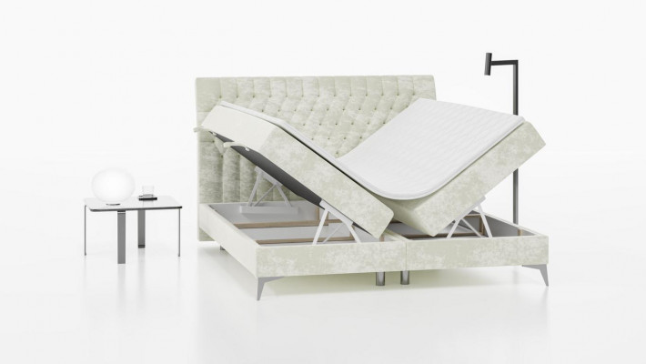 Chesterfield Bett Polster Design Luxus Doppelbett Schlafzimmer Boxspringbett